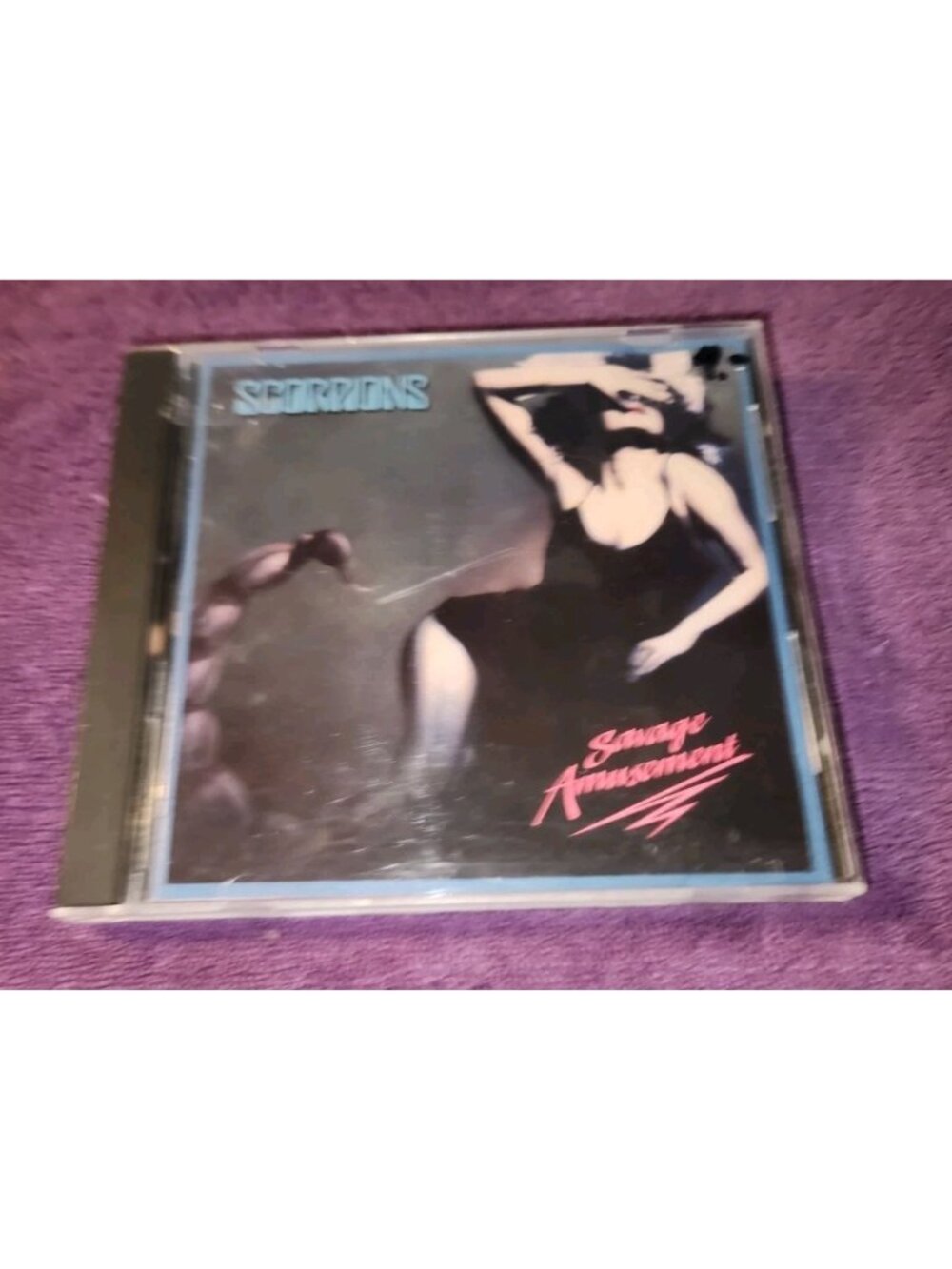 SCORPIONS cd SAVAGE AMUSEMENT